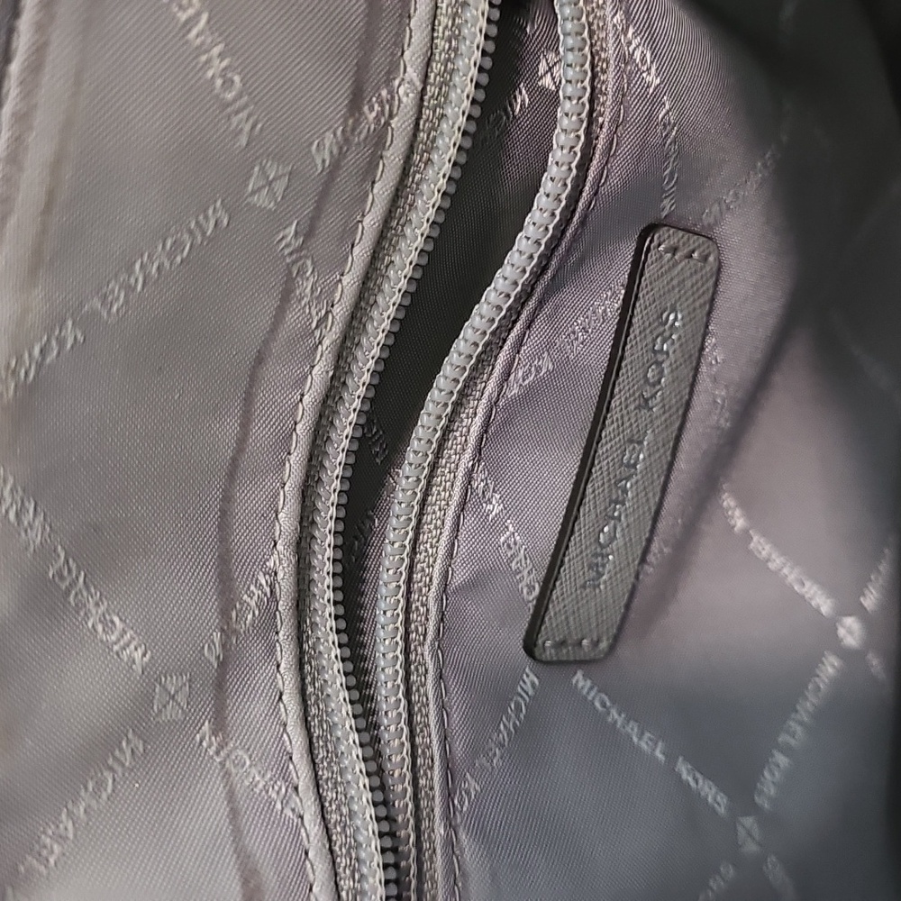 Michael Kors Gray Ciara Purse. - Picture 14 of 17